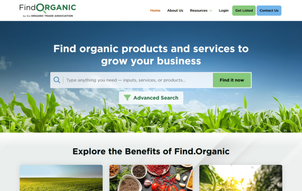 Find Organic - Home