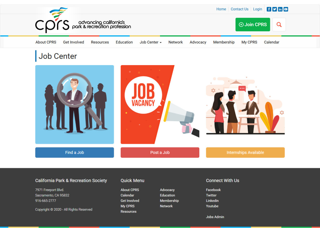 CPRS - Job Center - Home