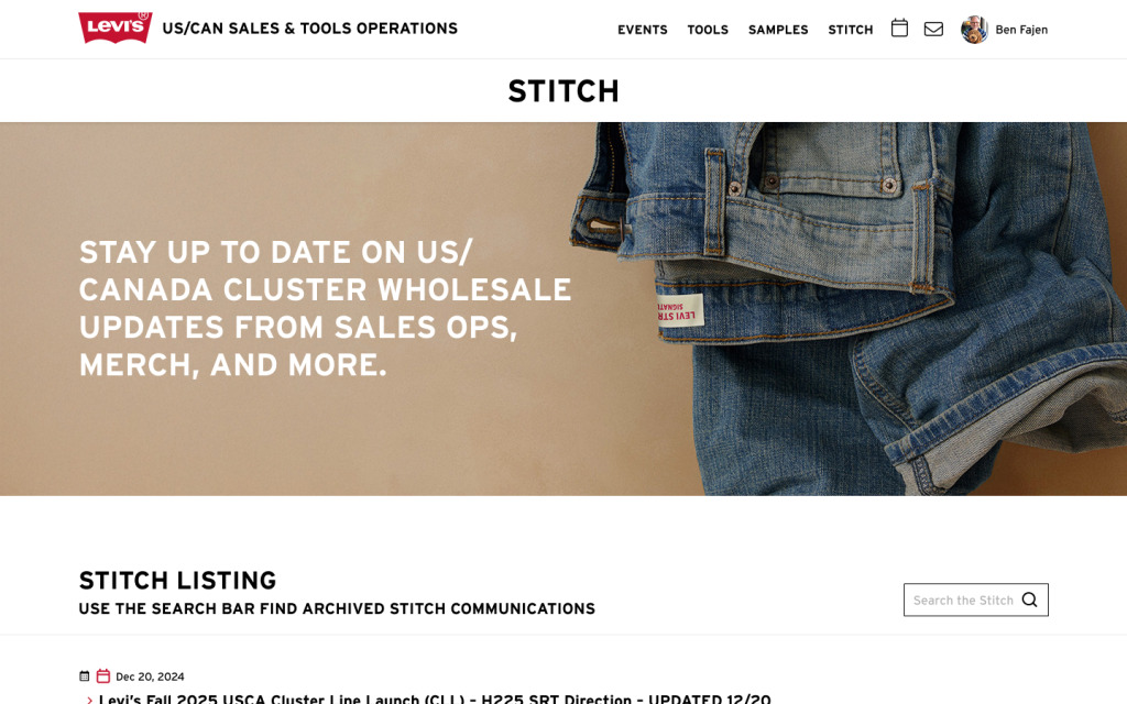 Levi's - Stitch