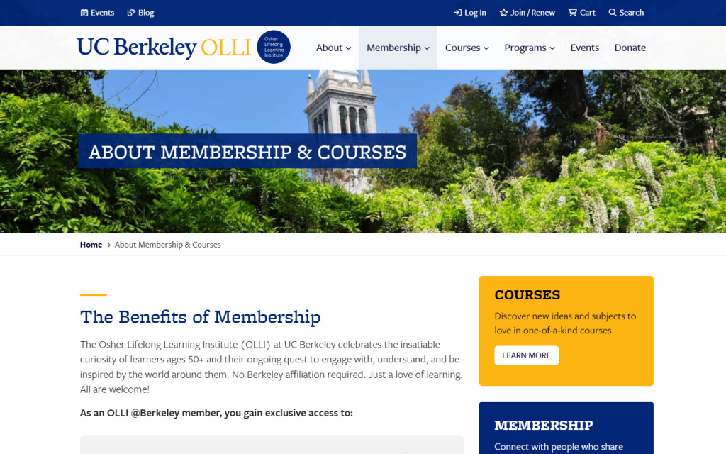 OLLI - Membership