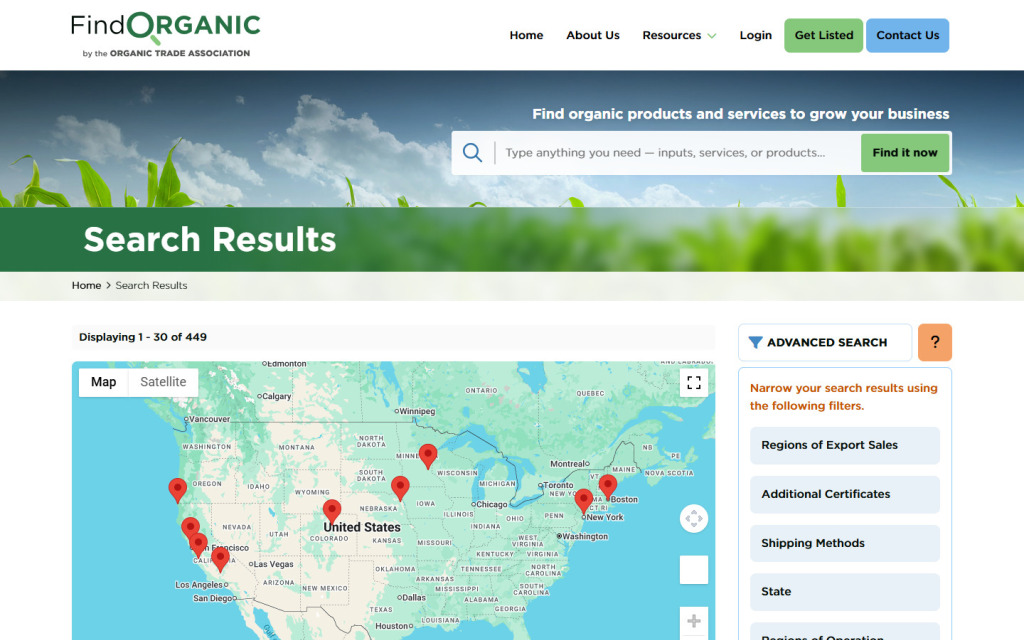 Search Map