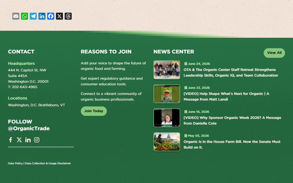OTA - Footer