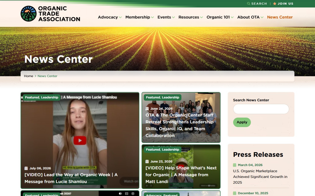 OTA - News Center